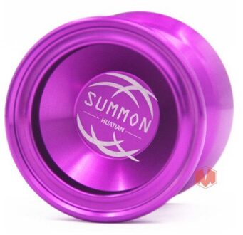 Aankomen Huatian Summon YO-YO 10 Bal Roestvrij Kk Dragende Eenvoudige Sport En Praktijk Yoyo Metalen Professionele Concurrentie Yoyo paars