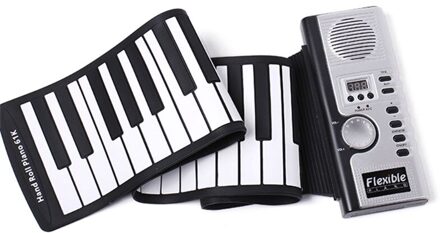 Aankomen Opvouwbare 61 Toetsen Flexibele Soft Elektrische Digital Roll Up Keyboard Piano