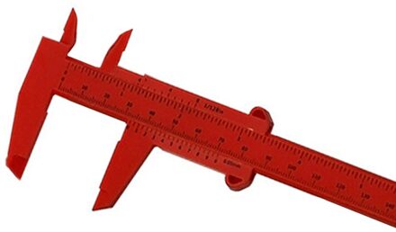 Aankomst 0-150Mm Digitale Schuifmaat Inch En Millimeter Conversie Meten Met Lcd Elektronische Screen 0-150mm rood