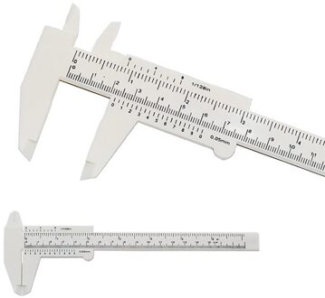 Aankomst 0-150Mm Digitale Schuifmaat Inch En Millimeter Conversie Meten Met Lcd Elektronische Screen 0-150mm wit