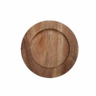 Aankomst Acacia Hout Lade Plaat Koffie Dienblad Thee Trays Dienblad Dessert Lade Woondecoratie Afternoon Tea Houten Mat Cup mat