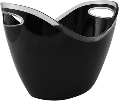 Aankomst Bar Gereedschap Plastic Transparante Tuin Super Grote Ijsemmer zwart