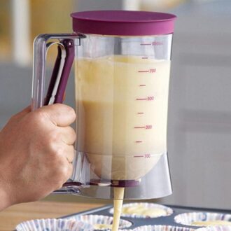 Aankomst Populaire Diy Tool 900Ml Cupcake Pancake Batter Dispenser Muffin Helper Mix Gebak Jug Bakken