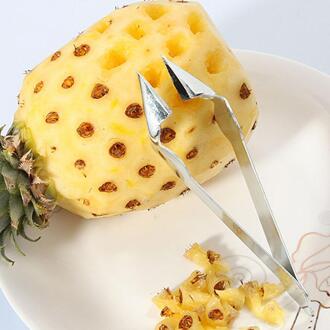 Aankomst Praktische Rvs Cutter Ananas Eye Dunschiller Ananas Zaad Remover Clip Huis Keuken Gereedschap