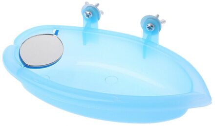 Aankomst Vogel Water Bad Voor Huisdier Vogel Parkiet Vogelbad Douche Wassen Bad Papegaai Kooi Opknoping Kom Papegaaien Huisdier levert