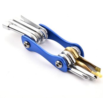 Aanpassen Duiken Duiker Multi Tool Wrench Schroevendraaier Multi Dive Tool Duiken Mini Multi-Functionele Reparatie Tool blauw