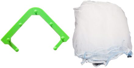 Aanrecht Filter Mesh Bag Self-Staande Gootsteenzeefje Wegwerp Voedsel Vegetabl Gootsteen Stop Afvoer Filter Anti-Blocking gadget Drain rack 50 nets