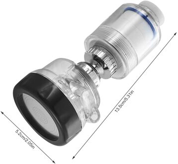 Aanrecht Kraan Sproeier Waterbesparende Beluchter 360 Graden Draaibare Waskolf Filter Gratis Te Buigen Nozzle Flexibele Tap Beluchters 02