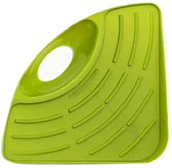Aanrecht Multifunctionele Opbergrek Multifunctionele Wassen Kom Spons Houders Hoek Organizer Afvoer Mand groen