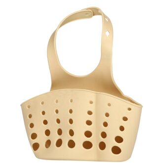 Aanrecht Spons Houder Afdruiprek Spoelbak Keuken Opknoping Afvoer Opslag Gereedschap Opslag Plank Gootsteen Houder Afvoer Mand khaki