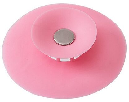 Aanrecht Stopper Gootsteen Zeef Sink Zeef Riool Filter Wastafel Filter Badkamer Gootsteen Stop Keuken Accessoires roze