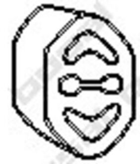 Aanslagrubber, demper