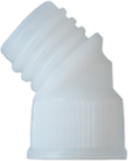 Aansluitstuk ten behoeve van kitkoker 45 gram