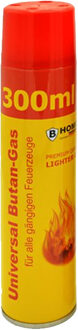 Aansteker gas - 300 ml - butaan gasfles -?navulling -?voor kooktoestellen/aanstekers
