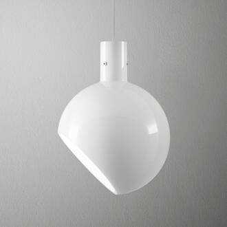 Aantrekkelijke LED hanglamp Parola opaal, zwart