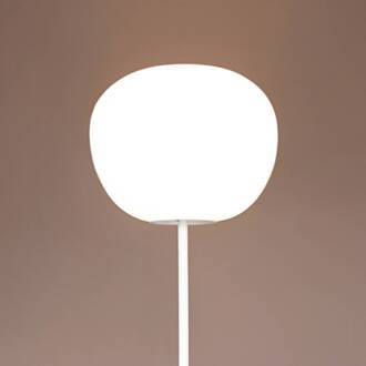 Aantrekkelijke vloerlamp MOCHI 38 cm wit
