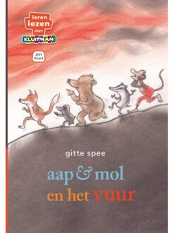 Aap & Mol En Het Vuur - Leren Lezen Met Kluitman - Gitte Spee