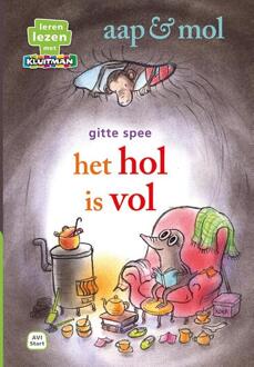 Aap & Mol Het Hol Is Vol - Leren Lezen Met