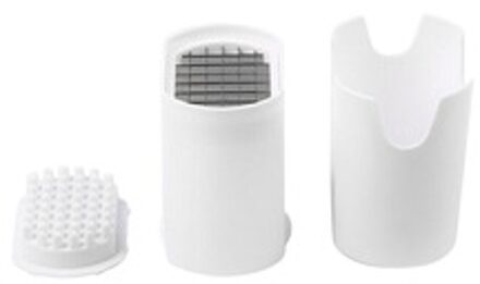 Aardappel Chips Snijden Doos Druk Cutter Cup Plastic Slicer Chopper Chips Frieten Maken Tool Aardappel Snijden Keuken Gadgets