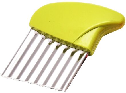 Aardappel Cutter Rvs Aardappel Golvend Mes Franse Fry Chip Cutter Keuken Groente Snijmachine Snijden Gereedschap Keuken Gadgets