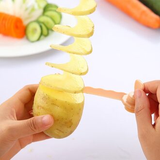 Aardappel Spiraal Snijder Handleiding Roller Franse Fry Cutter Maken Shredder Rasp Keuken Gadget Koken Gereedschap Groente Slicer