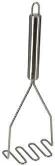 Aardappelstamper/pureestamper - rvs - keuken gerei - 26 cm