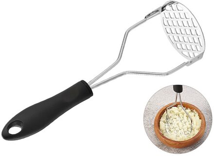 Aardappelstamper Roestvrijstalen Aardappelen Modder Druk Modder Machine Fruit Crusher Groente Gereedschap Keuken Knoflook Crusher Gadgets L * 5