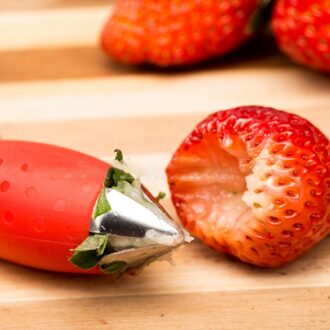 Aardbei Berry Stem Bladeren Huller Gem Remover Removal Fruit Keuken Tool