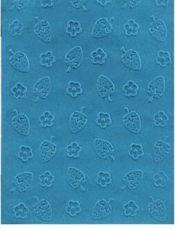 Aardbei bloem patroon Plastic embossing map voor card making stationaire papier ambachten stencil snijden sterven achtergrond