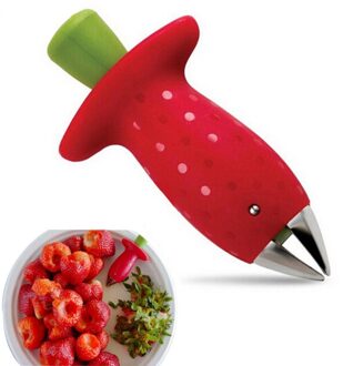 Aardbei Huller Berry Stem Remover Top Blad Remover Rvs Corer