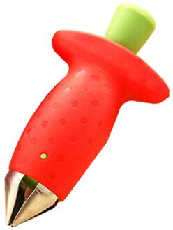 Aardbei Hullers Metalen Plastic Fruit Blad Remover Gadget Tomaat Stengels Stem Remover Keuken Koken Tool