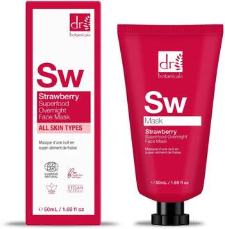 Aardbei Nachtmasker voor het Gezicht 50ml