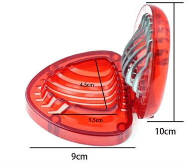 Aardbei Slicer Fruit Cutter Carving Tool Salade Cutter Rvs Aardbei Cutter Fruit Slicer Draagbare Keuken Gadgets