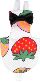 Aardbei Vogel Kleding Papegaai Luiers Vogel Vlucht Suits Luier Huisdier Vogels Kleding M