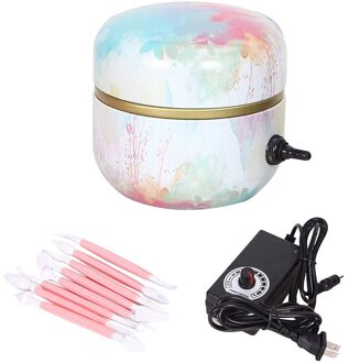 Aardewerk Wiel Machine 2000Rpm Mini Elektrische Aardewerk Wiel Diy Klei Gereedschappen Voor Volwassen Kinderen Aardewerk Art Us Plug