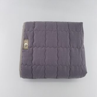 Aarding vel gooi pad 50*70cm (20x27.5 Inch) met grond cord 5meter (16.5ft) donker grijs / 46x46cm