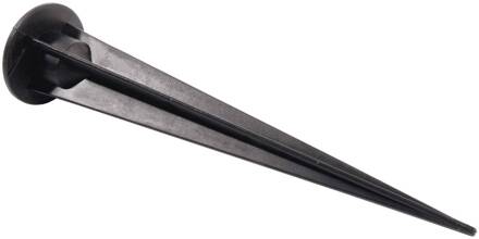 AArdspies in zwart voor buitenspot Harves