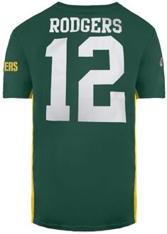 Aaron Rodgers 12 Green Bay Packers-shirt Groen
