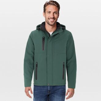 Aaron - Softshell jas - Donkergroen - 3XL
