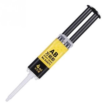 AB Glue Firm 2 Minutes Curing Stationery Strong Glue Home Supply Adhesive Universal 4ml Long-lasting Epoxy Resin Super Liquid