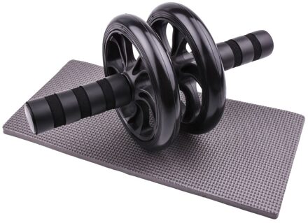Ab Roller Abdominale Tonificerend Wiel Abdominale Reducer Combinatie Set Buikspier Tonificerend Wiel Indoor Fitness Apparatuur zwart ab wiel
