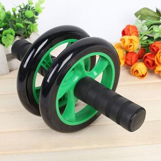 Ab Roller Wielen Geen Lawaai Abdominale Wiel Ab Roller Met Mat Voor Oefening Spier Hip Trainer Fitnessapparatuur Body Building groen