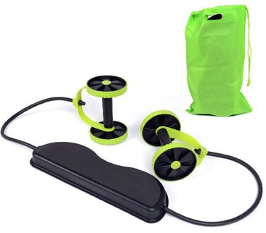 Ab Wielen Roller Stretch Elastische Abdominale Weerstand Pull Rope Tool Ab Roller Voor Buikspier Trainer Oefening