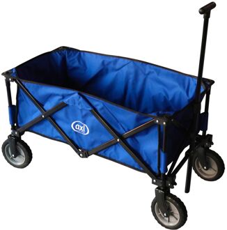 AB110 Opvouwbare Bolderwagen / Vouwwagen Blauw - Metaal