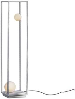 Abachina LED vloerlamp 2-lamps wit 103cm