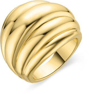 Abalt ring in 18k geelgoud - One Size