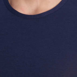 Abanderado Herren Kurzarm-Thermo-T-Shirt A041Y Blauw - XL