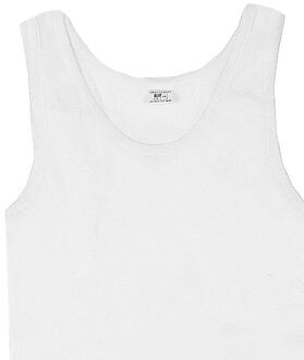 Abanderado Klassiek T-shirt met brede band 0301 junior - maat Wit