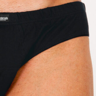 Abanderado Klassieke ademende slip 0525 heren Zwart