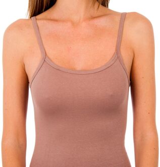 Abanderado Liberty naadloze tanktop 4786 dames Bruin - L